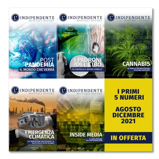 Agosto / Dicembre 2021 - 5 numeri - Cartaceo